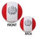 Cool Flags Standard Coolball Peruvian Flag Antenna Ball